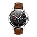 Produktbild Smart Watch,Janly W8 Smart Watch Color Screen EKG und PPG IP67 Sport Stoppuhr für Android iOS (Braun)