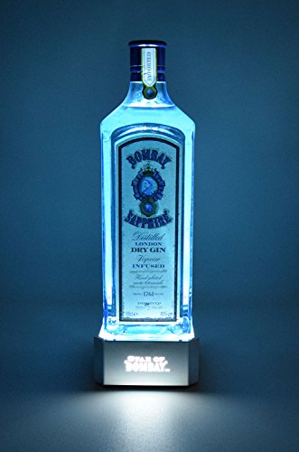 Preisvergleich Produktbild Bombay Sapphire Exklusive LED Flaschenbeleuchtung LEUCHTPODEST