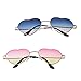 Produktbild Sharplace 2Pieces Goldrand-Liebes-Herz-Form-Sonnenbrille Im Freien Gradient Lens