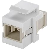 CABLEPELADO SC-Simplex Fiber Optic Keystone - Modular Connector, Coupler and Fiber Optic Adapter in Keystone Format