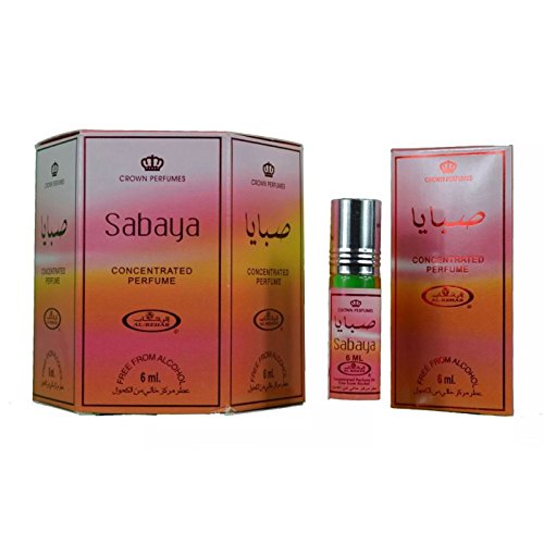 Genuine Al Rehab Sabaya 6 x 6ml Oil Perfume Fragrance Rollon Alcohol Free Halal