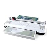 1) LAMINADOR A4 DE GRADO PROFESIONAL PARA USO EN EL HOGAR / OFICINA: este laminador A4 de alta calidad de alta calidad y cortador 3 en 1 es la adición perfecta para cualquier hogar u oficina que busque lograr laminados protegidos de alta calidad de cualquier tarjeta o Trabajo en papel.