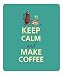 Produktbild L Keep Calm and machen Kaffee Anti Slip Comfort Maus Pad