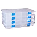 Almacenamiento funcional: 8 celosías son buenas para colocar productos pequeños, como aretes, cuentas, artículos de oficina, píldoras, algunas herramientas de maquillaje pequeñas, etc.