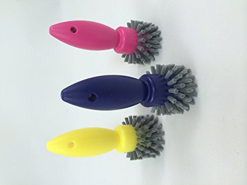 SAUBA Steckdosendosenbürsten, 3-er Set, bunt, 007 - 2