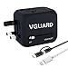 Produktbild VGUARD Universellen 4-in-1 Reiseadapter Netzteil mit Doppel USB-Ports und Schmelzsicherung Multinationaler Ladestecker Ladegerät Ladeadapter Reisestecker Steckdosenadapter World Travel Adapter für Weltweit 150 Ländern mit EU / UK / US / AU Stecker LED-Betriebsanzeige Universal fusionierten Sicherheit AC-in einem Ladegerät [mit 2-in-1 Micro USB & Type C Kabel (1m) & Lightning USB Kabel (1m)] - Schwarz