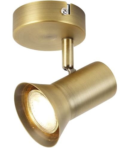 Qazqa Modern Spotlight Ceiling Brass Adjustable Jeana Modern Suitable For Led Gu10 1 Way Light Steel Surface Mounted Spotway Light Suitable For Kitchen I Bedroom I - View #9