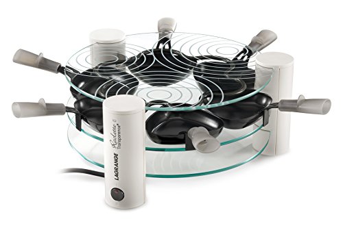 Lagrange - 009 604 - Raclette 6 Transparence - 850 W - Crème