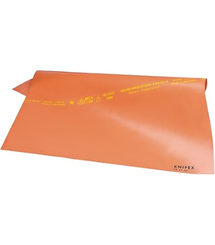 Produktbild von KNIPEX VDE Abdecktuch Aus Gummi 1000V – Modell 98 67 In 3 Größen Wählbar