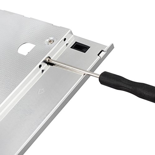 Proster Festplattenrahmen 2.5″SATA SSD HDD Caddy Laufwerkschacht für Apple MacBook Pro Unibody 13 15 17 SuperDrive DVD Laufwerk - 5