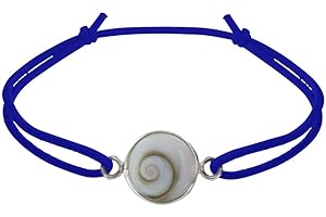 LES POULETTES BIJOUX - Bracciale Elastico Occhi di Santa Lucia Tondo Argento 925