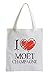 Produktbild I love Moét Champange Fun Jutebeutel