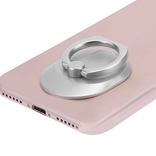 Demiawaking Soporte de Anillo del Tel fono Sostenedor del Soporte del Tel fono del Anillo del Dedo de 360 Grados para el Tel fono Elegante Plata reviews Demiawaking Soporte de Anillo del Tel fono Sostenedor del Soporte del Tel fono del Anillo del Dedo de 360 Grados para el Tel fono Elegante Plata
