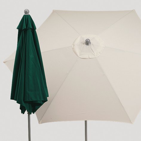 Preisvergleich Produktbild Alu-Sonnenschirm "Push up", grün