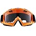 Produktbild sijueam® Winter Motorrad Ski Snowboard Brillen über Gläser Military Tactical CS Shooting Eyewear UV-Schutz kratzfest Anti Nebel Outdoor Ausreit Radfahren Motorrad Ausrüstung Mehrfarbig Orange-Clear Lens