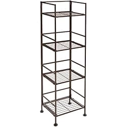AmazonBasics Étagère tour à 4 niveaux en fer