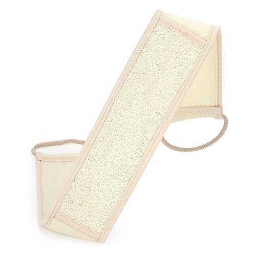 BESTOPE® Natural Loofah Exfoliating Back Scrubber Premium Scrubber Facial Exfoliator Pad - Image 2