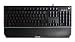 Produktbild Qpad MK-40 Pro Gaming Membranical Keyboard, Halbmechanische Tastatur, UK Layout, Metall Oberfläche, Beleuchtung, schwarz