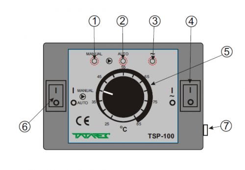 Steuerung von Pumpen und Mischventile Tatarek RT5/TSP-100 - 4