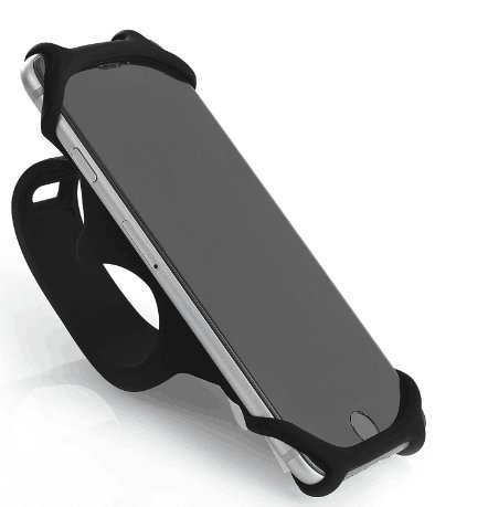 proPHONEÂ® Handyhalterung Fahrrad / Motorrad / Moped / Bike fÃ¼r alle Smartphone`s / iPhone`s / Samsung, usw. mit 4-6 Zoll Bildschirm, Universal Fahrradhalterung fÃ¼r Handy, Universalhalterung, Rennrad Mountainbike MTB Silikon Halterung