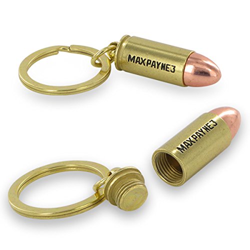 Preisvergleich Produktbild (Limited Edition) Max Payne 3 - Bullet - Keychain - Schlüsselanhänger