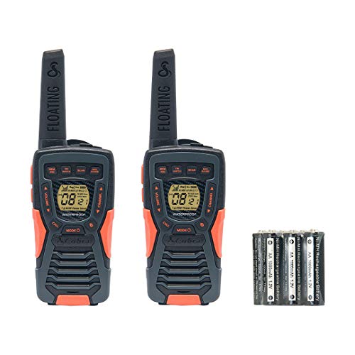 Cobra Electronics AM 1035 - Walkie Talkie con Linterna LED Incorporada, color negro
