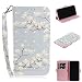 Produktbild NewTH 3D iPhone Xr Bookstyle Lederhülle Schutzhülle Brieftasche Handschlaufe Cover Schale Ständer Etui Karten Slot und Magnetverschluss Apple iPhone Xr Handycover