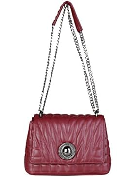 Versace Jeans E1VQBBY6_75472 Damen-Clutch Unterarmtasche Leder Rot