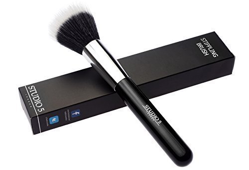 Stippling Brush By Studio 5 Cosmetics – High quality Duo Fiber Brush