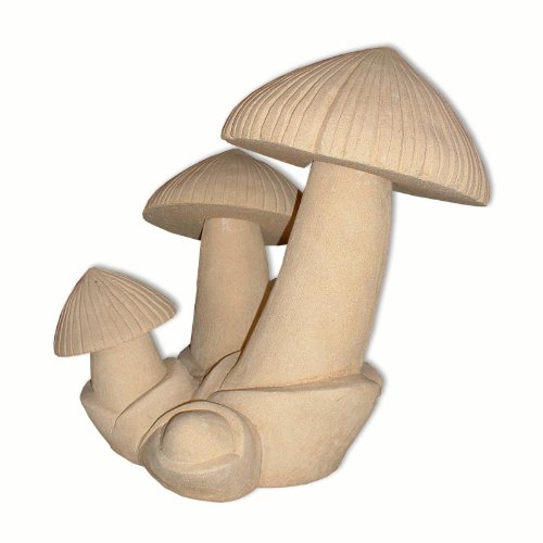 Preisvergleich Produktbild Steinfigur "Asiatischer Steinpilz"