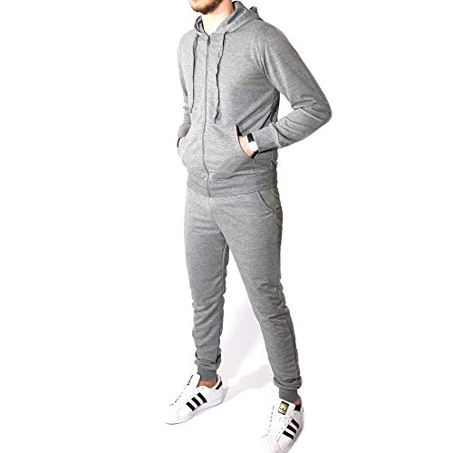 Tuta Da Ginnastica JAKO Classico Uomo, Giacca E Pantalone, Tasche Con Zip, Polsini Elastici, Per Sport E Tempo Libero - 5