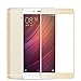 Produktbild Distinct® 2.5D 9H volles gedecktes Glasschirm-Schutz-Film für Xiaomi Redmi Note 4X (Gold)