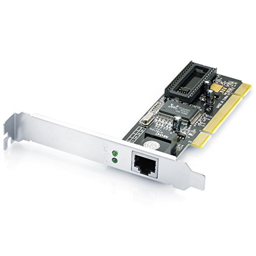 CSL - Tarjeta de red PCI Gigabit LAN adaptador Fast Ethernet 10 100 1000 DSL Realtek   2000 Mbit  d  plex completo    32 bits   bus PCI 2 2