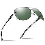 premium herren marken ★ True Color Polarisierte Linse, Hohe Qualität Metallrahmen ◆KITHDIA brandneue polarisierte Sonnenbrille mit höchster Qualität Legierung Materialien, die höchste HD polarisierte Linse könnte die natürliche Vision für Sie bringen.Nasenpads, gibt es Ihnen ein weiches Gefühl zu tragen.polarisierter Sonnenbrille Verwendung Aluminium-Magnesium-Legierung macht den Rahmen langlebiger und robuster. Durch die Verwendung von Antioxidantien kann der Rahmen lange genug genutzt werden.