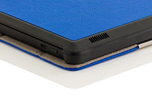 Forefront Cases® Neue Leder Hülle / Tasche / Case / Cover für Amazon Fire HD 6 Tablet (Oktober 2014) – Rundum-Geräteschutz und intelligente Auto-Sleep-Wake-Funktion mit 3-JAHRES-GARANTIE VON Forefront CASES – inkl. Eingabestift und Displayschutz - 5