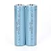 Produktbild Batterie 2PCS Batterien Set Für Taschenlampe sunnmi 3.7V 5800mAH Li-Ion aufladbare 18650 (65mm x 18mm, Blau)