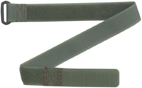 Benristraps hook and loop cinch strap in army green, 25mm x 50cm