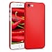 Produktbild kwmobile Slimcase Hülle für Apple iPhone 7/8 - Ultra Slim Handy Backcover Schutzhülle Case Cover in Metallic Dunkelrot