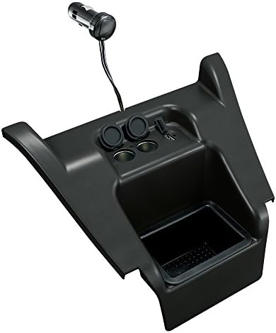 YACJP Center Console Organizer with USB Car Charger Socket for 2012 and up Toyota Prius V and Prius Alpha