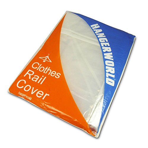 Transparente Abdeckung und Staubschutz für Kleiderständer, Kleiderstange ist seperat erhältlich – 150cm – Hangerworld - 5