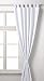 Produktbild Vorhang Blickdicht  Matte unifarbene Gardine mit Schlaufen. Aus edlem Microsatin Micofaser-Gewebe. 225x140, Weiß, 20400