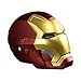 Produktbild DR  Superhelden Spielzeug Iron Man All Metal 1: 1-Fernbedienungshelm, tragbar Tony Stark Mark 42 MK43 Cosplay-Maske Requisiten LED-Lichtaugen - Kollektion Display (Farbe : A)