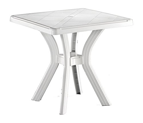 LI.G Tavolino Quadrato in Resina, Unica