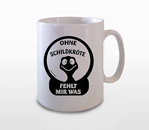 Preisvergleich Produktbild Ohne Schildkröte fehlt mir was BÜROTASSE BUEROTASSE TASSE KAFFETASSE MUG