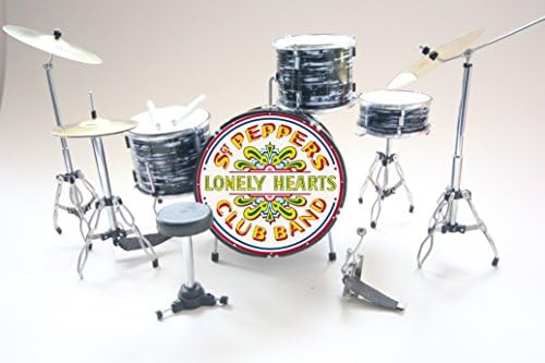 RGM366 Ring Starr Sgt Pepper Beatles Miniature Drum Kit