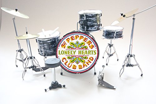 RGM366 Ring Starr Sgt Pepper Beatles Miniature Drum Kit