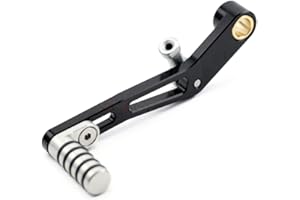 TUKLYE Levier de changement de vitesse pour Yamaha MT-07/Tracer FZ-07 XSR700 2014-2021 Moto CNC Pédale de changement de vitesse gauche réglable