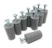 Produktbild Anschlagpuffer Stopper für Rollladen 40 mm grau - 10 Stück