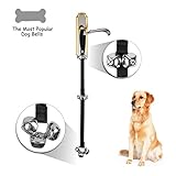Dog Potty Training Door Bells/House training Doorbells (BLACK)