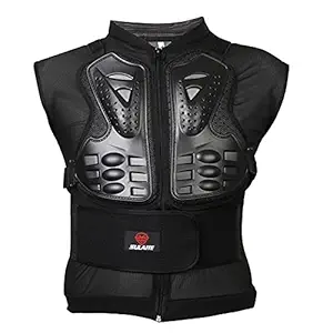 Motorcycling Armor Vest Motorcbike Riding Chest Spine Protector Vest Gear for Motocross Racing Cycling Skiing-Daerzy